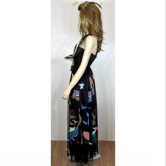 Mary Katrantzou Monroe Butterfly Print Tulle Dress, Womens Size US 4 - Picture 3 of 6